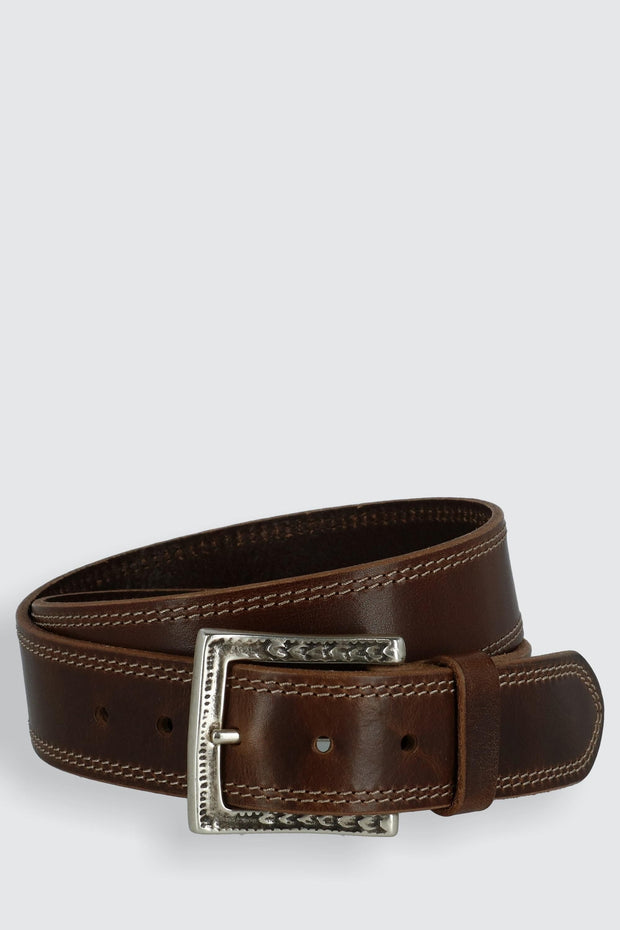 Douglas SoHo Casual Pull Up Leather Jean Belt