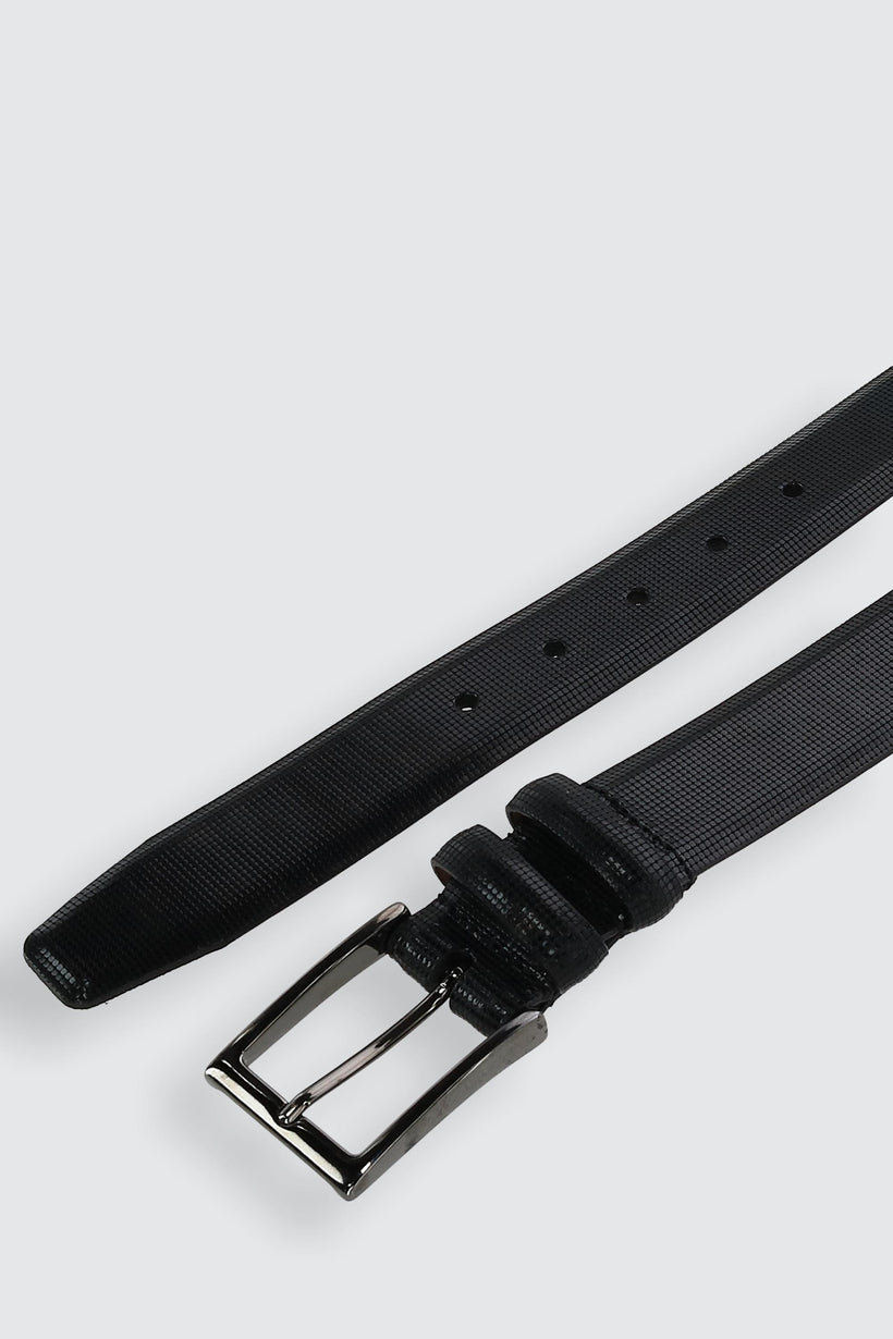 The Michigan Avenue 35mm Italian Calfskin Leather Belt by